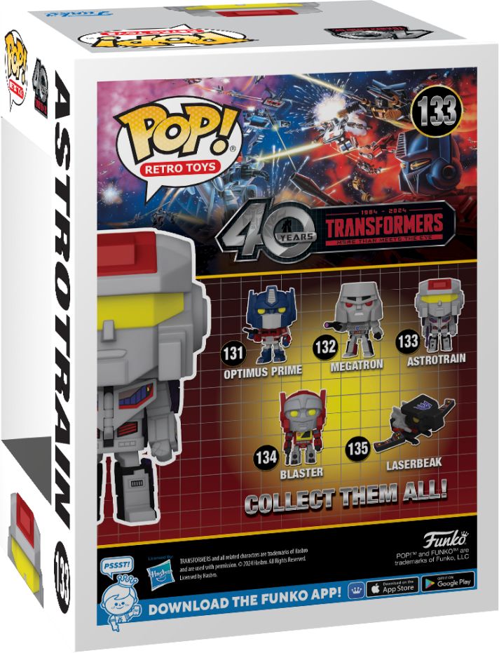 40th Anniversary Funko Laserbeak, Buzzsaw, Blaster
